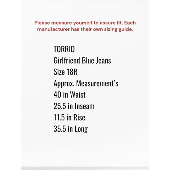 Torrid Jeans Girlfriend Women's Size 18R Blue Medium Wash Raw Notched Hem Crop - Picture 6 of 11